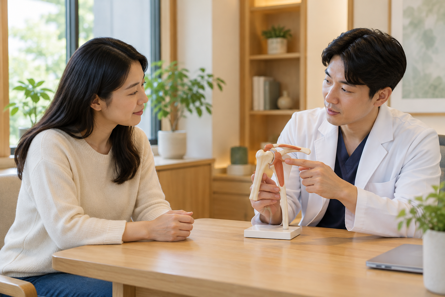 여수 어깨통증 한의원 — 어깨 상담에 관한 AI 설명용 이미지